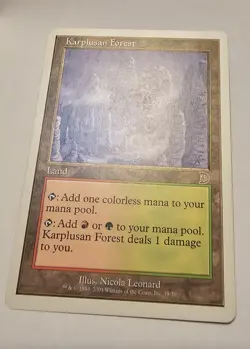Karplusan Forest Deckmasters MTG Magic The Gathering LP - Image 3
