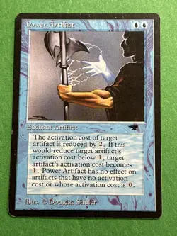 **Power Artifact** ~Antiquities~ MTG: Magic the Gathering, Moderate Play (MP) - Image 1