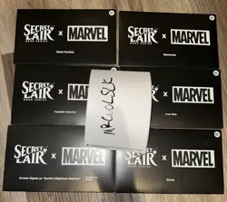 MTG SECRET LAIR X MARVEL The Mighty Non-Foil Bundle + Arcane signet IN-HAND Seal - Image 1