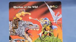 Rhythm of the Wild (Borderless) Teenage Mutant Ninja Turtles Eternal-Legal MTG - Image 2
