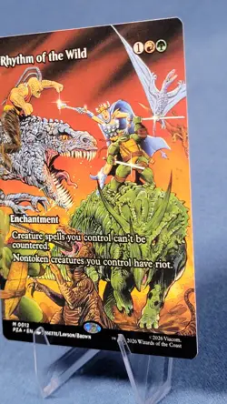 Rhythm of the Wild (Borderless) Teenage Mutant Ninja Turtles Eternal-Legal MTG - Image 4