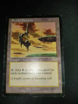 Serra's Sanctum / Sanctuaire de Serra VO - EXC - MTG - Image 1