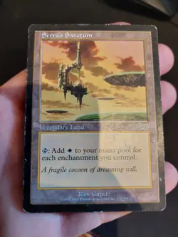 Serra's Sanctum / Sanctuaire de Serra VO - EXC - MTG - Image 3