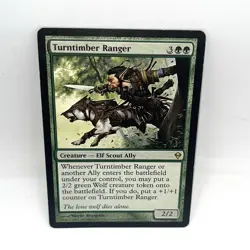 Turntimber Ranger #191 Magic the Gathering 2009 Zendikar MTG - Image 1