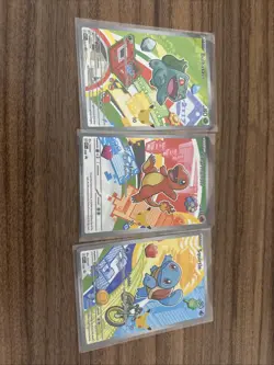 Pokemon TCG First Partner illustration collection Squirtle,Bulbasaur,Charmander, - Image 2