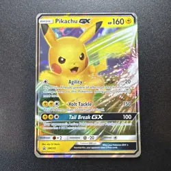 Pokemon Pikachu GX SM232 Black Star Promo Holo Card Sun & Moon - Image 1