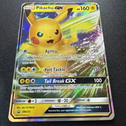 Pokemon Pikachu GX SM232 Black Star Promo Holo Card Sun & Moon - Image 4