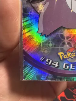 2000 Pokemon Gengar #94 Topps Tv Animation Edition MP - Image 5