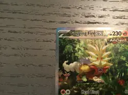 Pokemon Gouging Fire EX SIR 204/162 Temporal Forces - Image 2