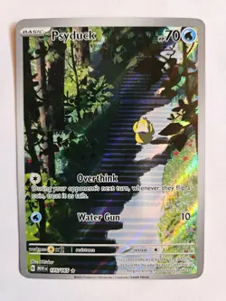 Pokemon Psyduck Full Art Illustration Rare Holo 175/165 Sv: Scarlet & Violet 151 - Image 1