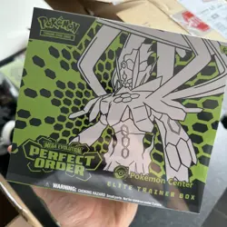 Pokemon TCG Perfect Order - Pokemon Center ETB - SLIGHT TEAR - Image 1