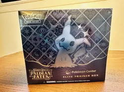 Pokemon TCG Paldean Fates Pokemon Center ETB New Sealed Exclusive - Image 2