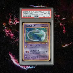 2001 POKEMON JAPANESE PROMO COROCORO COMICS FOIL #151 SHINING MEW PSA 8 - Image 1