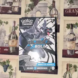 Pokemon Scarlet & Violet—Black Bolt Booster Bundle Box 2025 6 Packs - Image 1