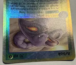 Pokemon TCG Arbok 29/100 Reverse Holo EX Sandstorm Ereader LP - Image 3