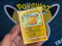 Pikachu 065/202 Sword & Shield Base Set Reverse Holo Pokemon Card * New * - Image 1