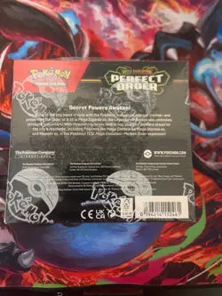 ONE (1) Pokemon TCG: Mega Evolution—Perfect Order Booster Display Box - Image 3