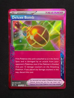 Deluxe Bomb 134/142 Ace Rare LP-NM - Pokemon TCG S&V Stellar Crown SCR Tool - Image 1