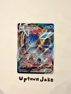 Pokemon TCG Evolving Skies Glaceon VMAX 41/203 Ultra Rare Holo (1) - Image 1