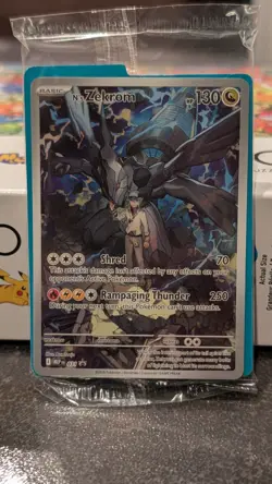 Pokemon TCG Ascended Heroes ETB N’s Zekrom 031 Black Star Promo SEALED NM - Image 1
