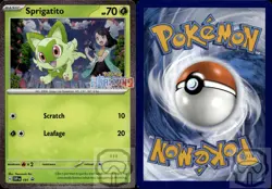 Sprigatito 191 Holo P Scarlet & Violet Promo Pokemon Holo NM/M - Image 2