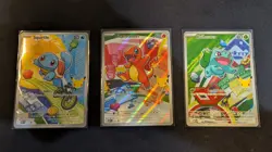 First Partner Illustration Collection Bulbasaur Charmander Squirtle, Pokemon TCG - Image 1