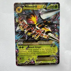 M Beedrill-EX - Pokemon TCG - XY158 - Black Star Promo - Image 1