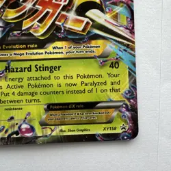 M Beedrill-EX - Pokemon TCG - XY158 - Black Star Promo - Image 4