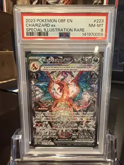 Pokemon 2023 Sv03: Obsidian Flames Special Illustration Rare Charizard EX - Image 1