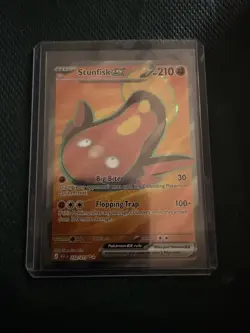 Pokemon TCG Stunfisk 252/217 Ascended Heroes Full Art - Image 1