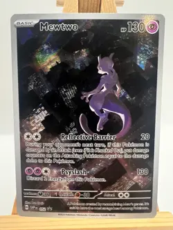 Pokemon TCG - S&V 151 - SVP052 Mewtwo ex - Black Star Promo - NM/M - Image 1