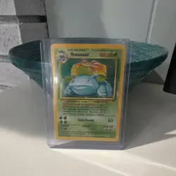 Pokemon TCG Venusaur Base Set 15/102 Holo Rare 1999-2000 Wizards Copyright - Image 1