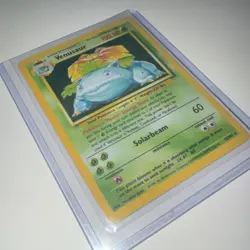 Pokemon TCG Venusaur Base Set 15/102 Holo Rare 1999-2000 Wizards Copyright - Image 3