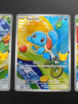 Pokemon First Partner Illustration Collection TCG Bulbasaur Squirtle Charmander - Image 3
