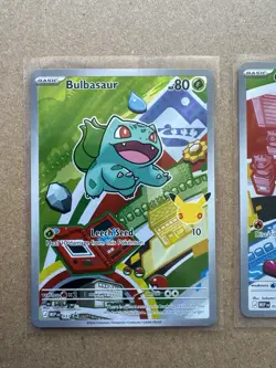 Pokemon TCG: First Partner Illustration Collection Bulbasaur Charmander Squirtle - Image 2