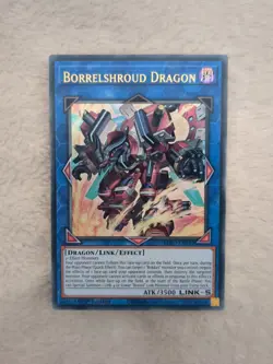 BPRO-EN047 Borrelshroud Dragon Ultra Rare 1st Edition YuGiOh NEW! - Image 1