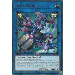 MP24-EN176 Dyna Mondo Ultra Rare 1st Edition YuGiOh - Image 1