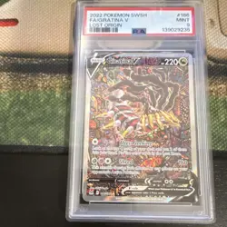 Pokemon 2022 Giratina V 186/196 Full Art Lost Origin PSA 9 - Image 1