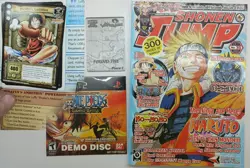 2005 One Piece CCG : Pirate’s Ambition - Luffy Shonen Jump 34 Promo PS2 Demo - Image 1