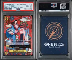 2026 ONE PIECE OP14-EB04 THE AZURE SEA'S SEVEN BOA HANCOCK SP ENGLISH PSA 10 - Image 3