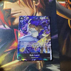 One Piece TCG Rob Lucci (Alternate Art) EB04-048 Adventure on Kami's Island Foil - Image 1