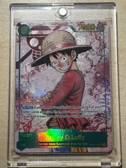 Monkey D. Luffy OP13-118 SEC Alt Art One Piece Carrying On His Will English NM - Image 3