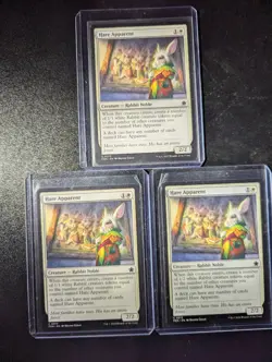 MTG Hare Apparent Foundations NM x3 - Image 1