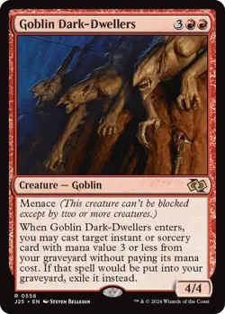 NM Goblin Dark-Dwellers, MTG, Foundations Jumpstart, Magic the Gathering, 556 - Image 1