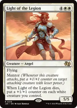 NM Light of the Legion, MTG, Foundations Jumpstart, Magic the Gathering, 218 - Image 1