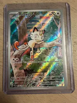Meowth 106/094 Phantasmal Flames English Pokemon Card TCG - Image 2