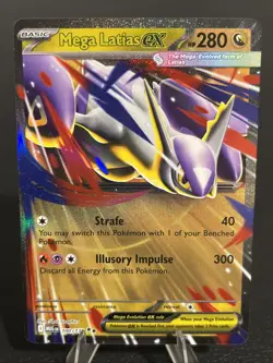 Pokemon TCG Mega Latias EX 100/132 Double Rare Mint Condition Mega Evolutions - Image 1