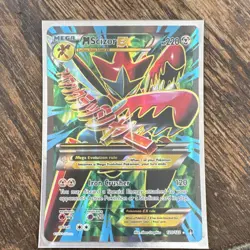 M Scizor EX 120/122 Breakpoint Full Art Ultra Rare Holo 220 HP Pokemon Card - Image 1