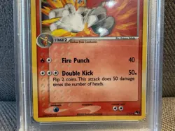 2006 POKEMON POP SERIES 1 #1 BLAZIKEN HOLO Graded PSA 8 Ruby Sapphire Emerald - Image 3