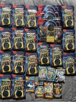 Pokemon TCG Mega Evolution & Phantasmal Flames 2 Pack Blister Lot Of 19 + 7 Pack - Image 1